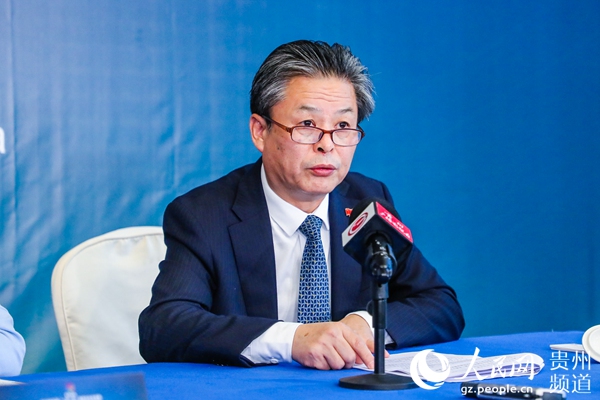 中國(guó)-東盟中心秘書長(zhǎng)陳德海。吳少飛 攝