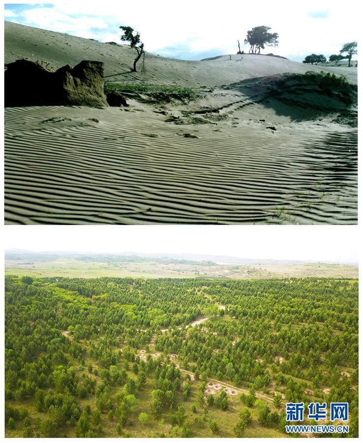 (新華全媒頭條·圖文互動(dòng))(2)京津最近“大沙盆”逆轉(zhuǎn)記