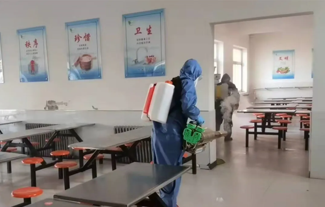 助力校園疫情防控  榆林藍(lán)天救援在行動