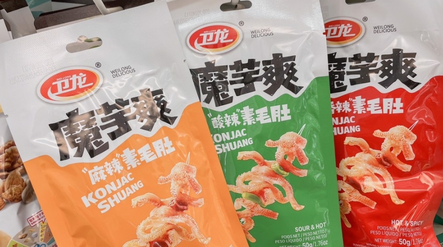 圖為魔芋爽。圖片來源：臺灣《聯(lián)合報》楊雅婷攝。